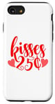 Coque pour iPhone SE (2020) / 7 / 8 25 Cent Kisses Funny St Valentin Kissing Booth Kiss Love