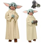 Star Cosplay Wars The Mandalorian Baby Yoda Cosplay Kostymrock M M