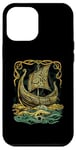 iPhone 13 Pro Max Knotwork Gold Green Ornate Irish Nordic Nautical Case