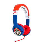 Super Mario Hörlur Junior On-Ear 85Db Mario