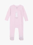 Mini Cuddles Baby Bunny Sleepsuit, Pink Bunny
