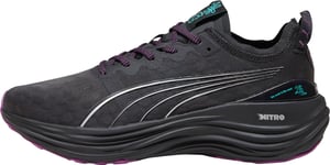 Puma ForeverRun Nitro Mens Running Shoes Black Support Cushioned Sports Trainers