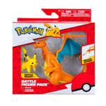 Pokemon Figure Set 2 Pk Charizard And Pikachu