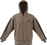 adidas Essential Sweat à Capuche en Polaire à Trois Bandes pour Homme (1 pièce)