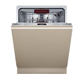 NEFF N50 S155HVX00G Full-size Fully Integrated WiFi-enabled Dishwasher, Silver/Grey