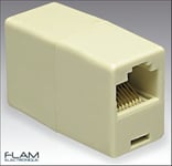 Adaptateur Coupleur rallonge RJ45 femelle/femelle- Ethernet adapter coupler