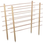 Esschert Design - Support en bois de pin pour plantes Treilli (Lot de 2)