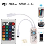 Smart WiFi LED Controller RGB Strip Light App for Alexa Google Home Music Timer