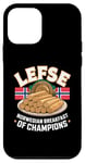 iPhone 12 mini Lefse Norwegian Breakfast If Champions - Norway Food Case