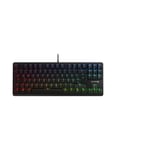 CHERRY G80-3000N RGB TKL - Clavier - rétroéclairé - USB - QWERTZ - Allemand - commutateur : CHERRY MX Silent Red - noir