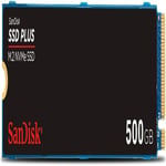 SanDisk SSD Plus 500GB M.2 NVMe SSD, Internal PCIe Gen 3, 