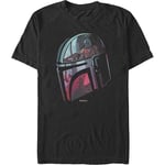 Mandalorian Helmet Reflection Star Wars T-Shirt