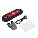 Mini Sun Visor Clip Bluetooth kaiutinpuhelin Audio MP3 Musiikkivastaanotin Autosarja Langaton Handsfree Kaiutin puhelimen sovitin puhelimeen