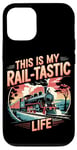 Coque pour iPhone 12/12 Pro Rail-Tastic Life Locomotive de train