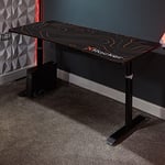 X Rocker Gaming Desk, Aluminium, Black, XL