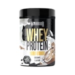 Warrior Whey Protein Powder 500g - Up to 36g* Protein per Shake – Low Sugar - Muscle Growth and Recovery Drink - Amazing Taste - 20 Servings - GMP Certified (Coconut)