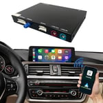 Road Top Wireless Carplay Retrofit Kit Decoder for BMW 1 2 3 4 Series with NBT System F20 F21 F22 F23 F30 F31 F32 F33 2011-2015 Year, Support Wireless Android Auto, Mirrorlink, Reverse Camera