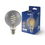 Nordlux - Pære Smart 4,7W (100lm) 1800K Dim. Smoked Globe E27