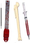 'Blood and Bone' Tourniquet and Novelty Pen set for healthcare professionals and