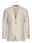 Morris Archie Linen Suit Jkt Kräm