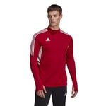 adidas Treningsgenser Condivo 22 - Rød/Hvit, størrelse Small