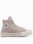 Converse Junior Lux Sport Chuck Taylor All Star Eva Lift Trainers, Beige, Size 3 Older