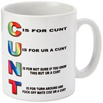 Funny Mugs Rude Gifts Offensive Cunt Mugs Birthday Gifts Christmas Present Humour Banter Gifts for Him Best Friend Novelty Jokes WSDMUG1478