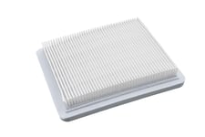 vhbw Filtre de rechange en papier compatible avec Stiga Multiclip 53, Turbo 53 S tondeuse à gazon - 13,2 x 11,5 x 2,1cm, blanc