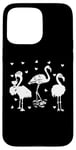 iPhone 15 Pro Max Pink Flamingos Cute Flamingo Case