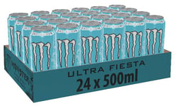 Monster Energy Ultra Fiesta 50cl x 24st (helt flak)