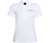 Logo W pikétröja Dam W Polo-WHITE XL