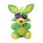 Huiben Green Foxy Plush Toys, 100% Cotton Super Soft Plush Stuffed Cartoon Doll for Five Nights at Freddys Fans