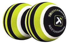 MB2, Double Massage Ball, Adjustable Length Back Foam Roller, Black