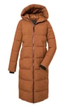 G.I.G.A. DX Femme Femme Manteau matelassé avec capuche/manteau fonctionnel est hydrofuge GW 50 WMN QLTD CT GW 50 WMN QLTD CT, hellrost, 42, 39840-000