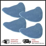 4 x Pads fit VAX Steam Mop Floor Replacement Microfibre Head S2S S3S S7 S86-SF-C