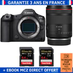 Canon EOS R5 Mark II + RF 35mm f/1.4 L VCM + 2 SanDisk 64GB Extreme PRO UHS-II SDXC 300 MB/s + Ebook '20 Techniques pour Réussir vos Photos' - Appareil Photo Hybride Canon