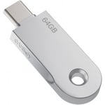 Orbitkey USB-C minnessticka för nyckelring, 64 GB