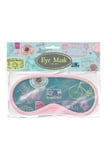 Retro Stamp Sleeping Eye Sleep Mask Travel Rest Aid Blindfold Relax Shade Cover