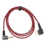 Hunter Audiokabel AC35P (3.5mm-Peltorkontakt, röd tygkabel)