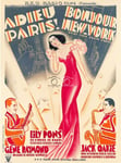 FILM ADIEU PARIS BONJOUR NEW-YORK Ruks - POSTER HQ 70x90cm d'une AFFICHE CINéMA