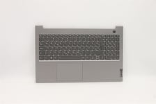 Lenovo ThinkBook 15 G2 ITL Keyboard Palmrest Top Cover Slovenian Grey 5CB1B34975