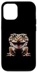 Coque pour iPhone 12/12 Pro Chemise gothique pour reptile - Motif léopard