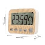 Kitchen Timer Woodgrain Accurate Studying Timer For Cooking Classroom