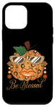 Coque pour iPhone 12 mini Be Blessed Pumpkin Cutest Coolest The Patch Fall Girls