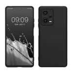 Matte TPU Case for Xiaomi Redmi Note 12 Pro+ 5G Note 12 Pro Plus 5G - Black