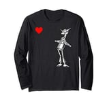 Classic Retro Wonderful Wizard of OZ Gifts Tin Man Heart Long Sleeve T-Shirt