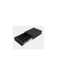 APG Cash Drawer FLEXI SLIDE-OUT 8C6VN BLACK