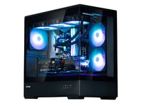 Zalman P30 Black Matx/Mid Tower, Panoramic Tg, 3 Argb Fans