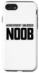 Coque pour iPhone SE (2020) / 7 / 8 Noob Jeu vidéo débloqué Noob Gamer Noob