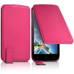 Housse Etui Clapet Couleur Rose Fushia Universel M Pour Asus Zenfone 4 Max